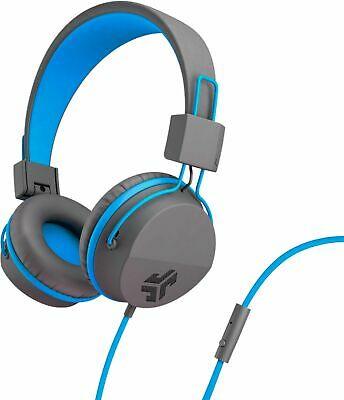 JLab HJKSTUDIORGRYBLU6 JBuddies Studio Over Ear Folding Kids Headphones