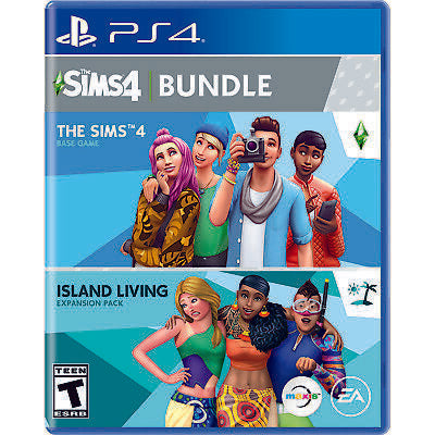 Electronic Arts The Sims 4 & Island Living Bundle -PlayStation 4/PS4
