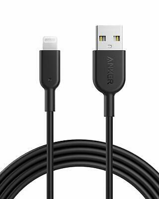 Anker PowerLine II USB to Lightning Connector 10ft Black Cable (MFI Certified)