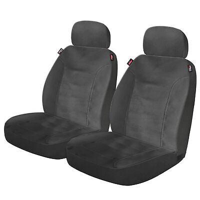 Genuine Dickies 40291WDI 2PC Durazone Heavy Duty Seat Covers, Black