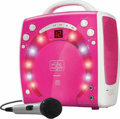 Singing Machine Classic Series SML283P Karaoke System Lights