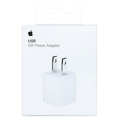 Apple MD810LL/A 5W USB Power Adapter, White