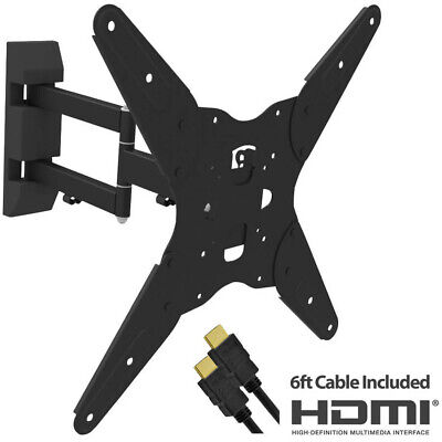Ematic Full Motion Articulating Universal Wall Mount for 17"-55" TVs