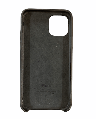 Apple iPhone 11 Pro Leather Case, Black - MWYE2ZM/A - GC