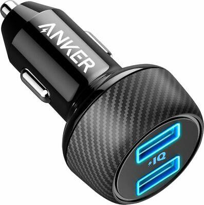 Anker - PowerDrive 2 Elite Vehicle Charger - Black A222OH11-1 GA