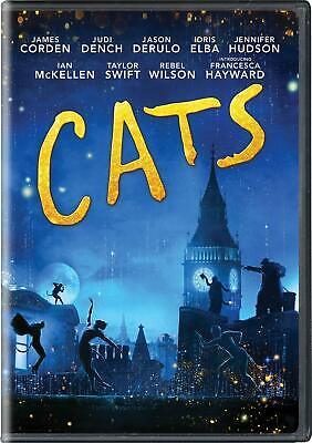 Cats DVD w/ James Corden Judi Dench Ian McKellen Taylor Swift - Raastadeals