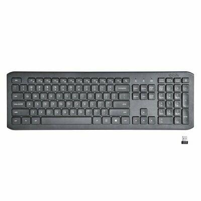 Surf Onn Wireless Silent Full-size Keyboard for PC and Mac, 106 Keys - Raastadeals