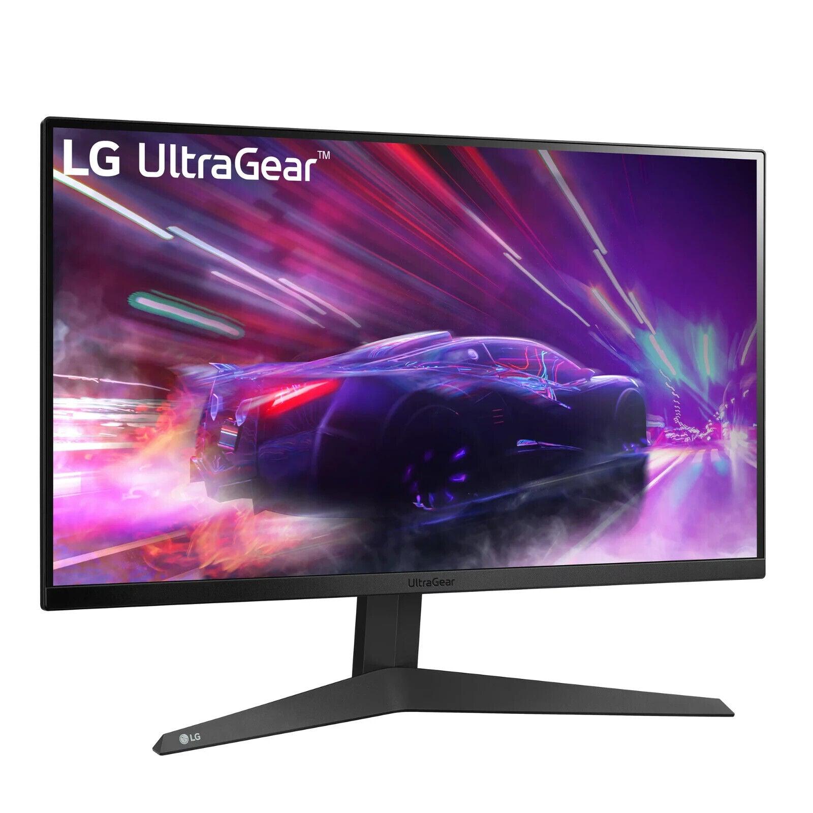 LG 24” UltraGear FHD 1ms 165Hz Gaming Monitor w/AMD FreeSync 24GQ40W-B, Black