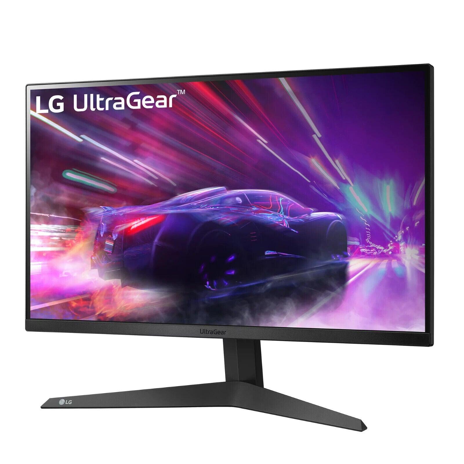 LG 24” UltraGear FHD 1ms 165Hz Gaming Monitor w/AMD FreeSync 24GQ40W-B, Black