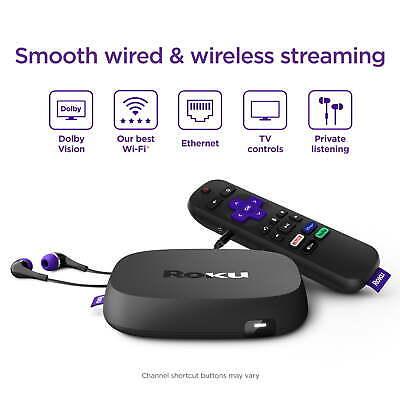 Roku 4801RW Ultra LT Streaming Device 4K/HDR/Dolby Vision w/ Roku Voice Remote