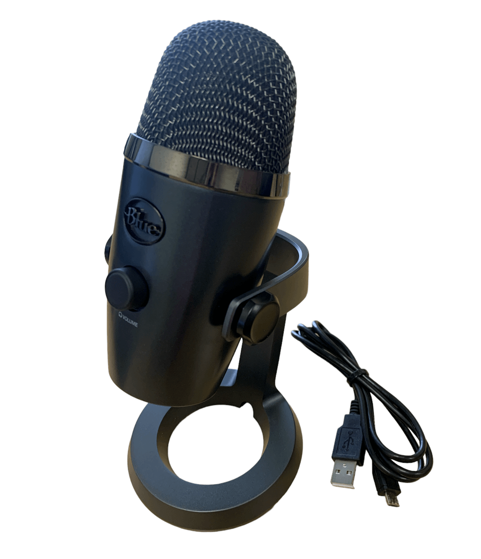 Blue Yeti Nano A00136 8" USB Microphone, Nano Gray