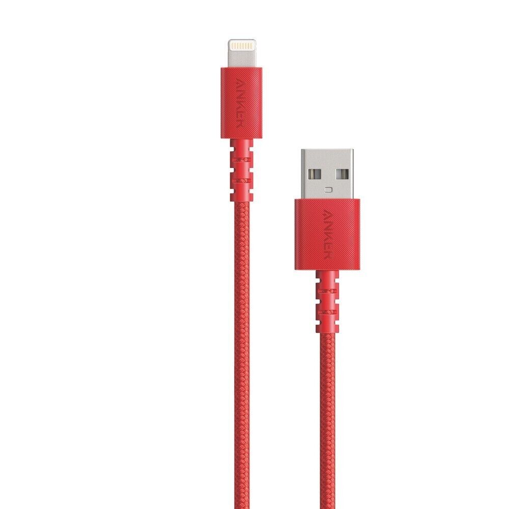 Anker PowerLine Select+ 6 USB to Lighting Connector (MFI Certified), Red