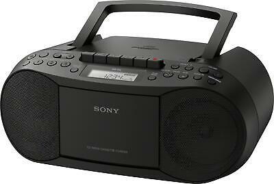 Sony CFD-S70 Portable CD/Cassette Boombox-Black