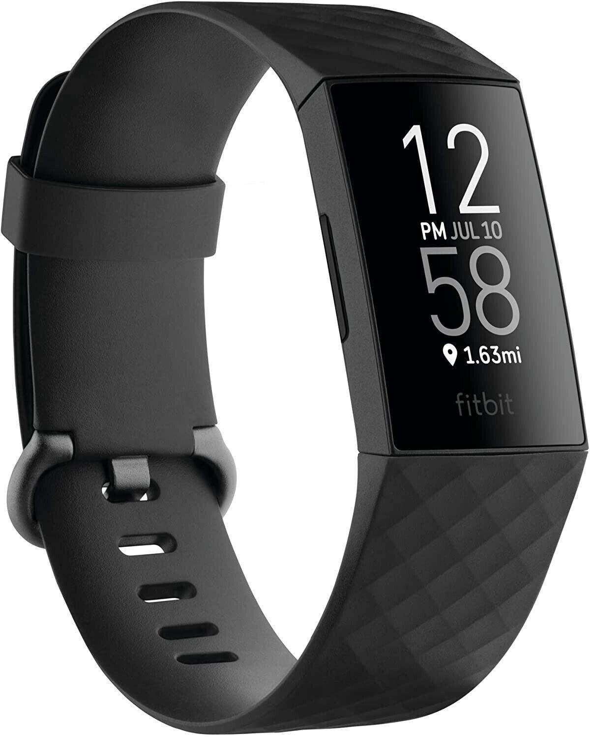 Fitbit Charge 4 Fitness Activity Tracker w/ GPS, Heart Rate, Sleep Swim Tracking