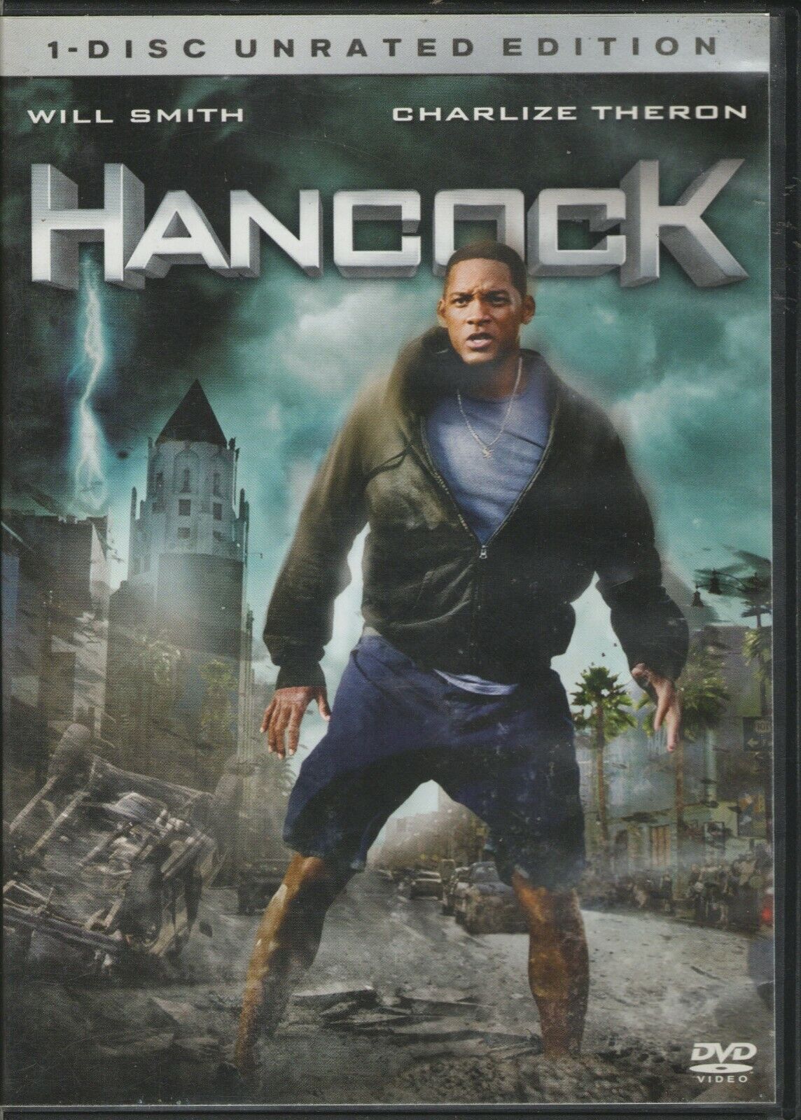 Hancock DVD Will Smith Charlize Theron
