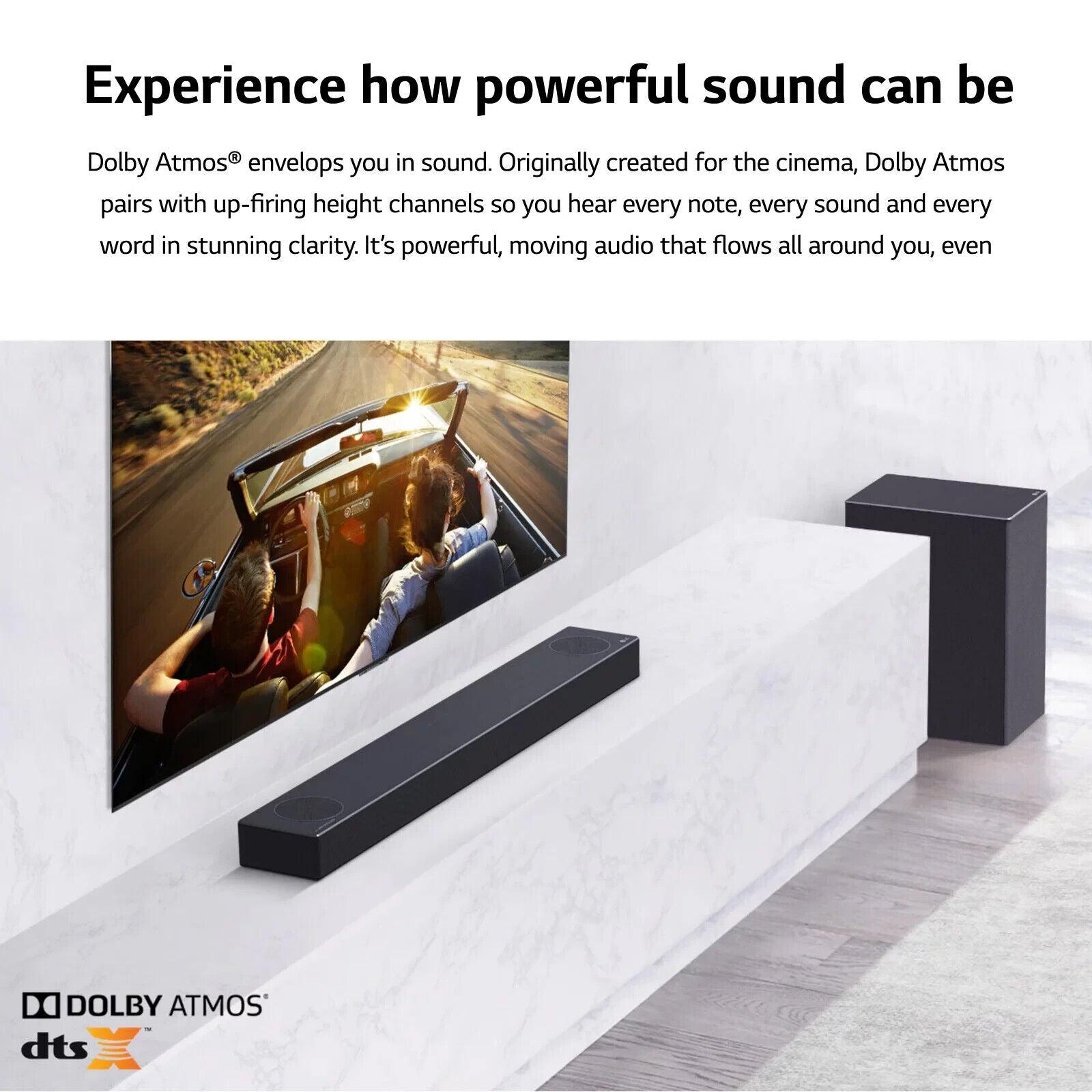 LG SPM7A 3.1.2 Channel High Res Audio Sound Bar with Dolby Atmos and Bluetooth