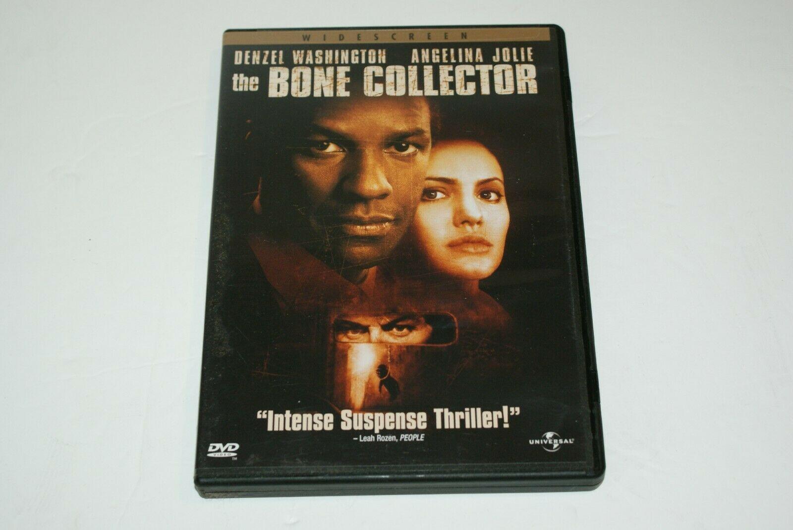 The Bone Collector DVD Widescreen Denzel Washington & Angelina Jolie