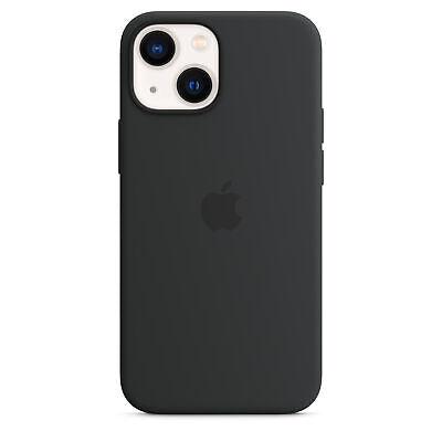 Apple iPhone 13 mini Silicone Case w/ MagSafe, Midnight