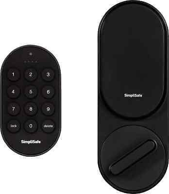 SimpliSafe SSLK1 Smart Lock w/ Pin Pad, Obsidian