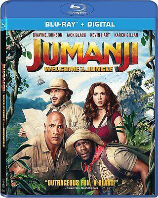 New Sealed! Jumanji: Welcome to the Jungle (Blu-ray + Digital)