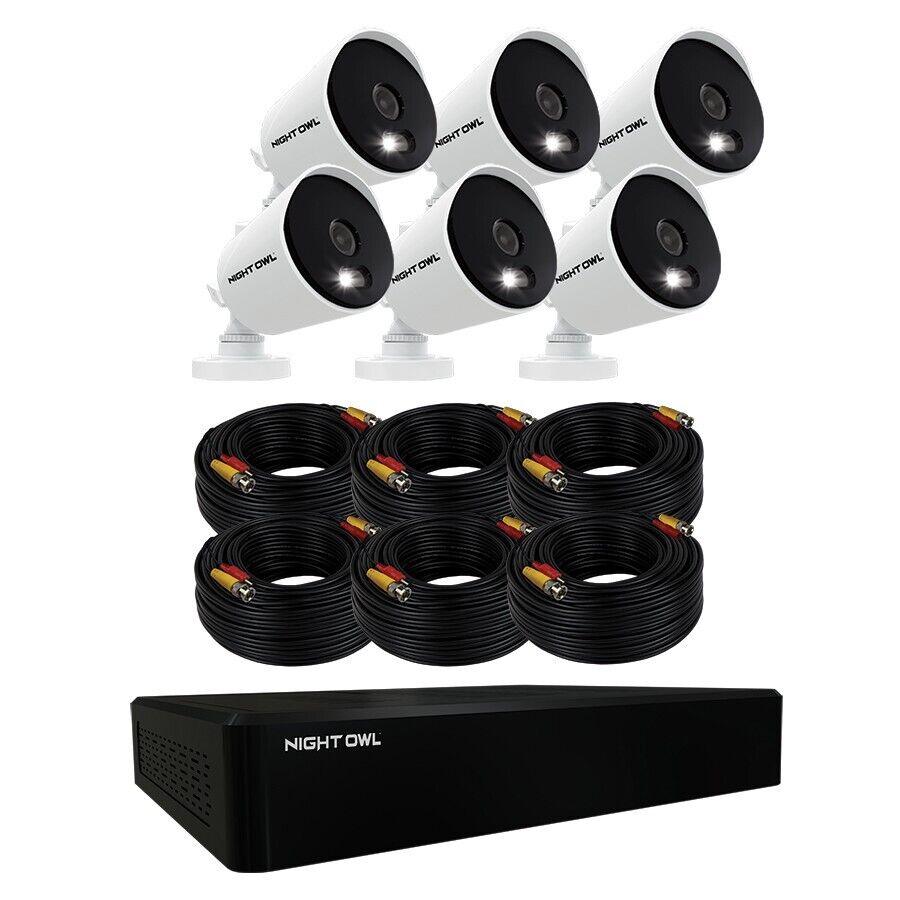 Night Owl 1080p HD Wired Security System WM-DP216-6L1 Expandable/16 Channel DVR