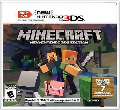 Minecraft: New Nintendo 3DS Edition (3DS) - *Only for New Nintendo 3DS*