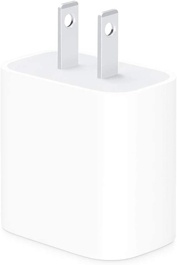 Apple 20W USB-C Power Adapter Brick Supply, White - GA