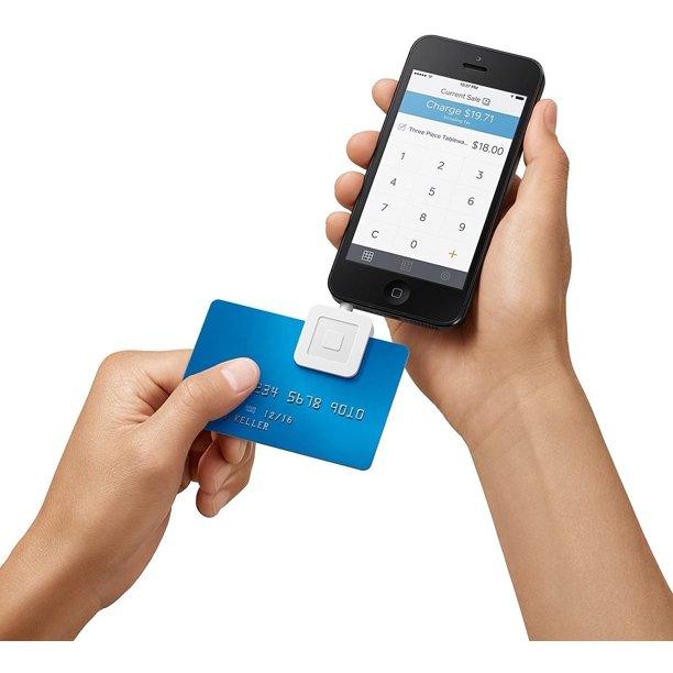 Square Credit Card Reader Magstipe for iPhone, iPad, and Android