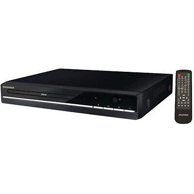 Sylvania SDVD1046 Compact Progressive Scan DVD Player w/ Remote, Black