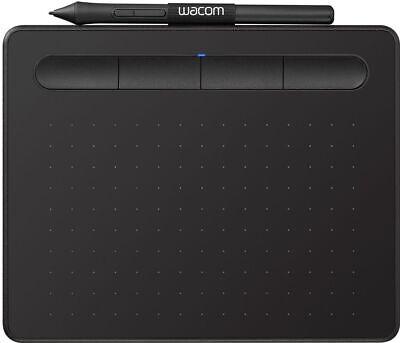 Wacom Intuos Small Drawing Tablet, Black (CTL-4100)