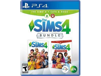 BRAND PS4 The Sims 4 & Cats & Dogs Bundle PlayStation 4