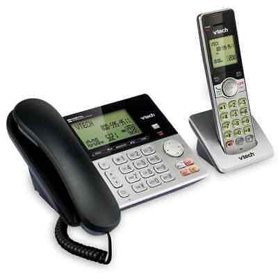 VTech Extended Range DECT 6.0 Expandable Corded & Cordless Phone, Answering syst