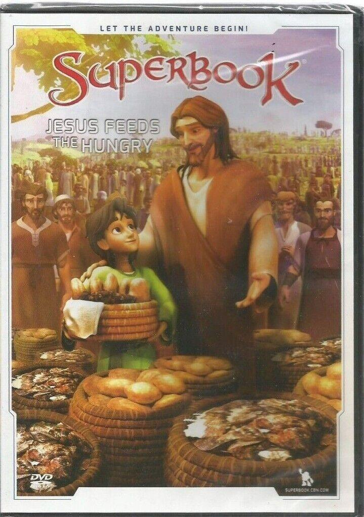 Superbook: Jesus Feeds The Hungry (DVD, 2018, CBN)