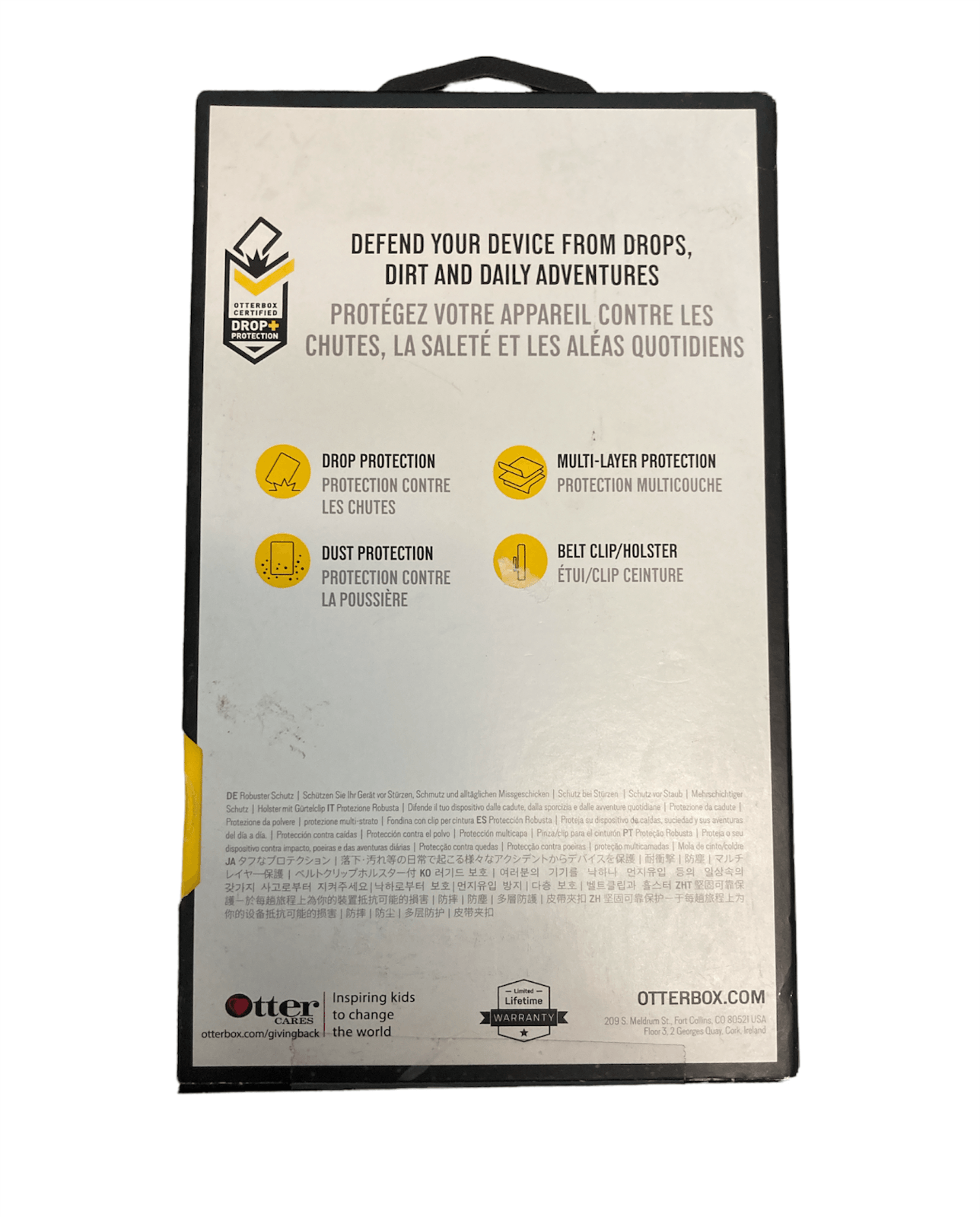 OtterBox 77-61426 Defender Series Rugged Protection Samsung Galaxy S10+, Black