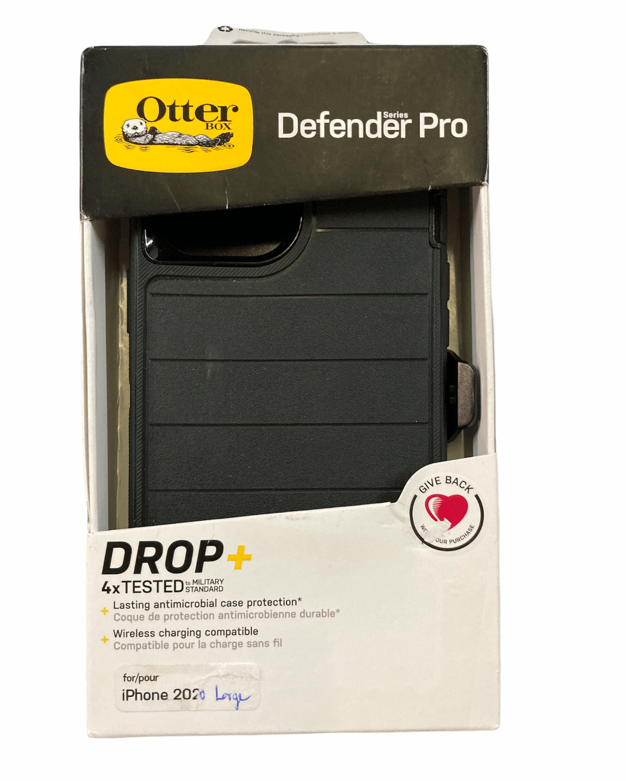 OtterBox 77-65478 Defender Series Pro for iPhone 2020 Large - Black