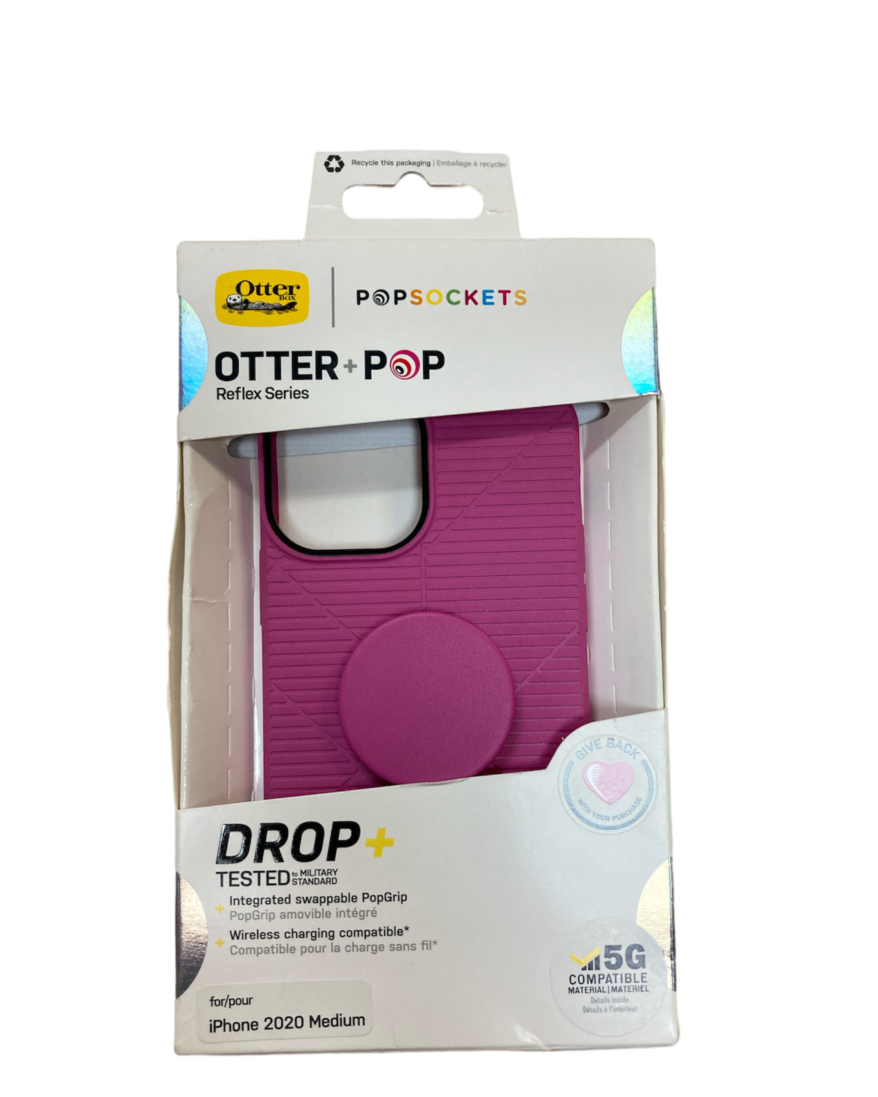 OtterBox + POP 77-80504 Soft Case for Apple iPhone 12/Apple iPhone 12 Pro - Pink