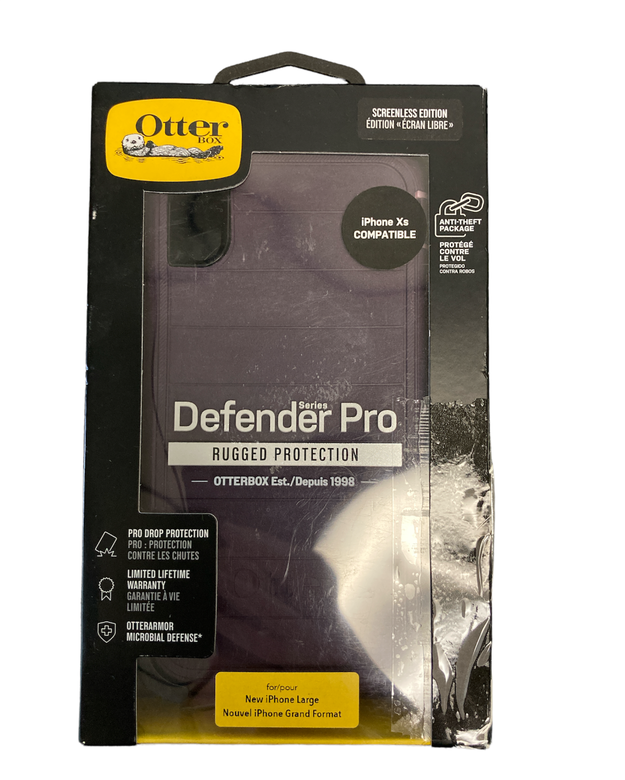 OtterBox 77-80001 Defender Series Pro Rugged Protection New iPhone Large, Purple