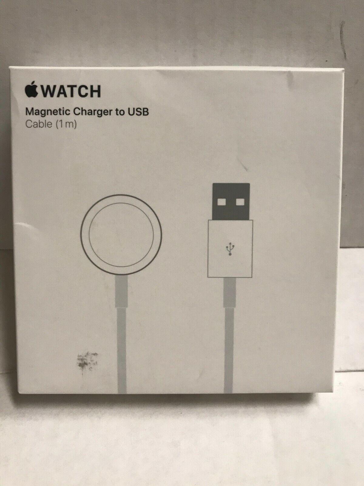 Apple Watch Magnetic Charger USB Cable 1m Series 1 2 3 4 5 | A2255 | GB - Raastadeals