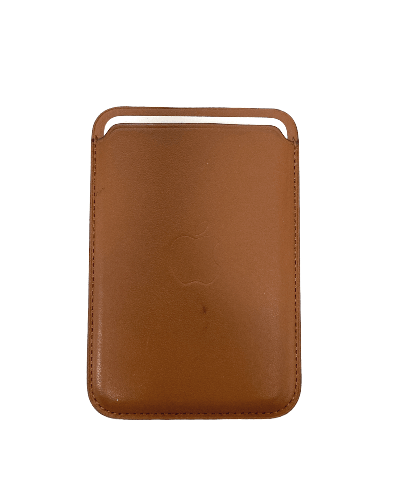 Apple iPhone Leather Wallet MagSafe MHLT3ZM/A Saddle Brown