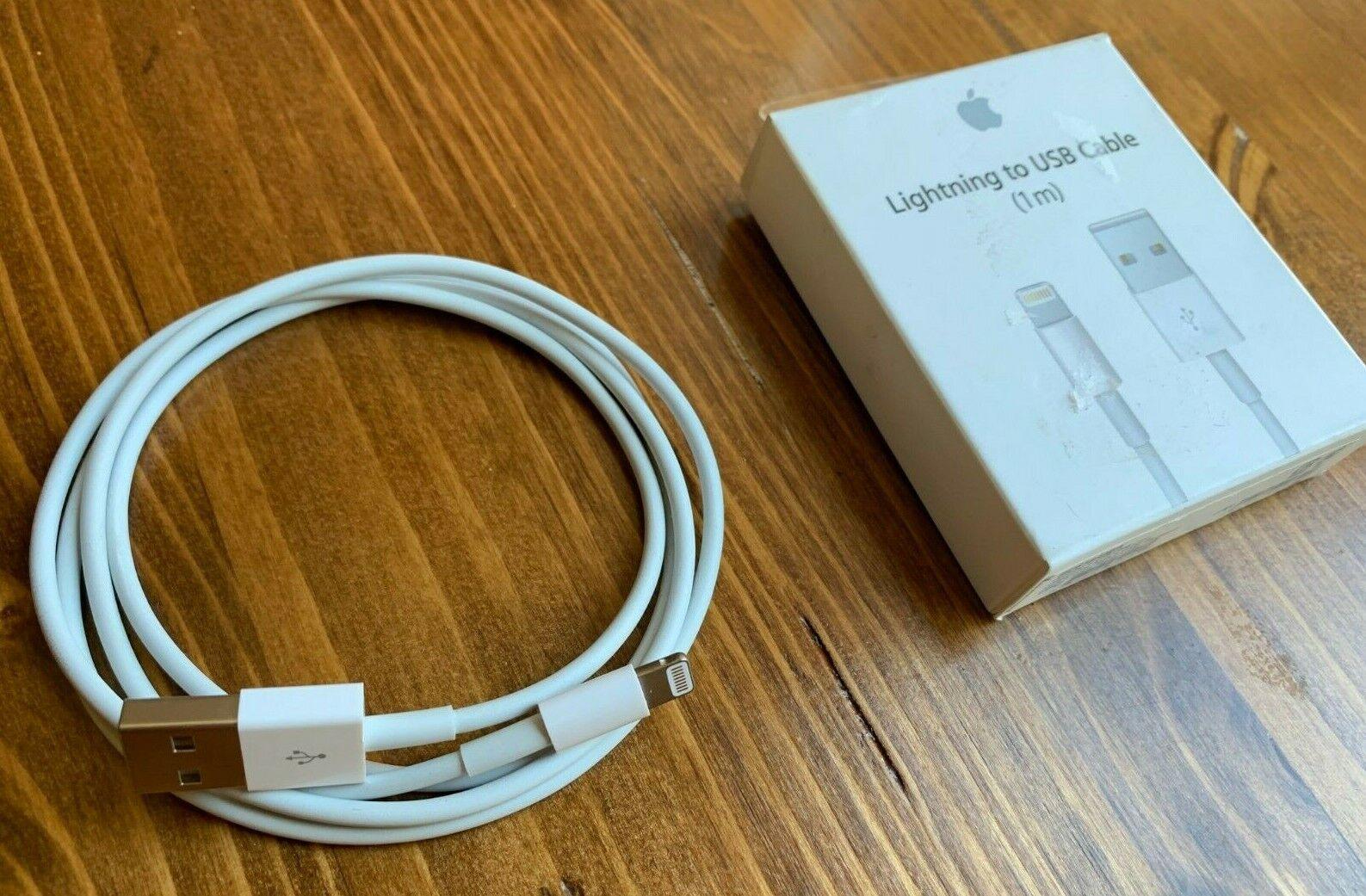 Apple iPhone/iPad 1m/3ft Lightning to USB Charging Cable Cord