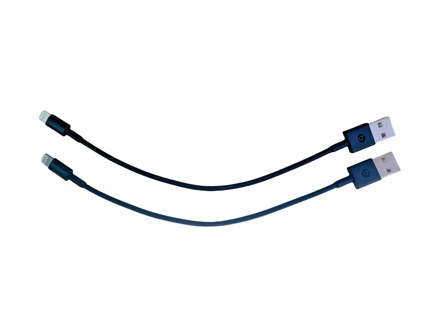 2 PACK - GENUINE Beats by Dr. Dre Lightning to USB 6" Cable