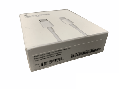 Apple MK0X2AM/A 1m Lightning to USB-C Charging Cable Cord