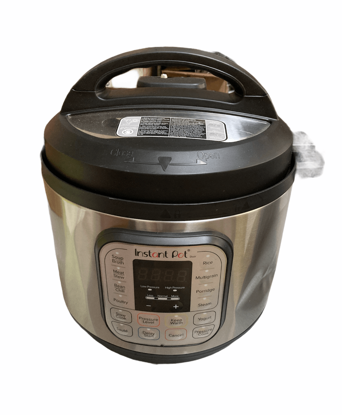 Instant Pot Duo 7-in-1 Electric Pressure Cooker, Slow, Rice, Steam, 8 Quart  GC