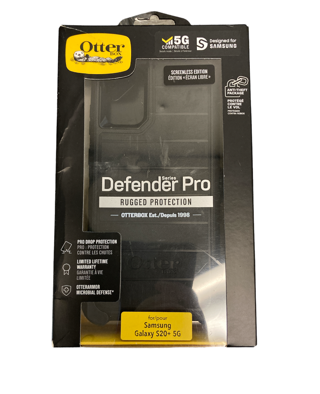 OtterBox 77-64397 Defender Series Pro Samsung Galaxy S20+ Black