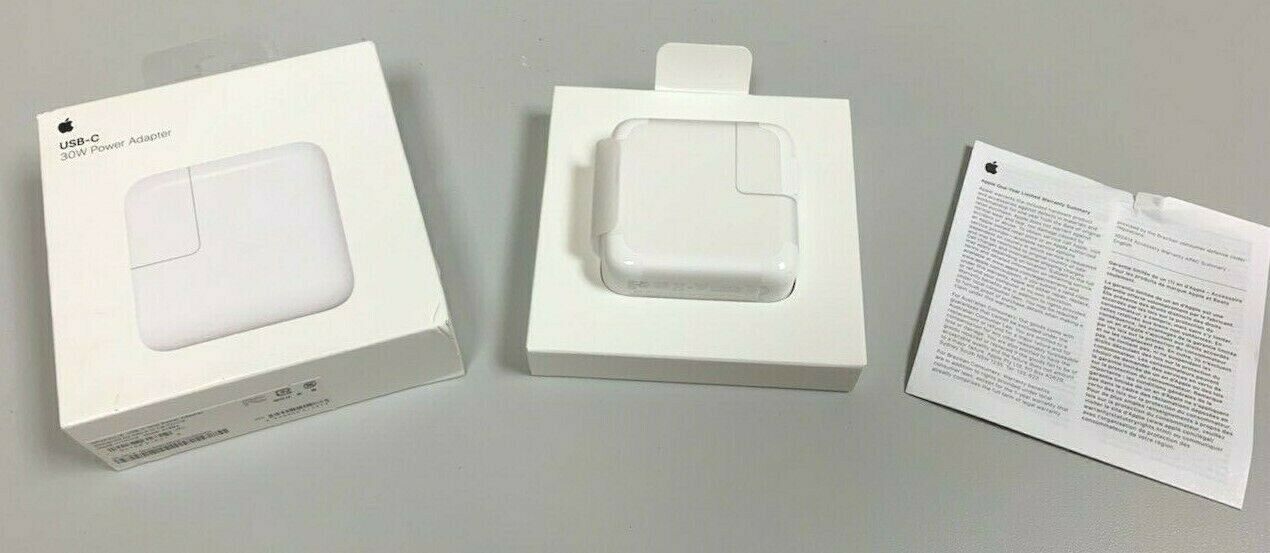 Apple 30W USB-C Power Adapter Brick Supply - GC