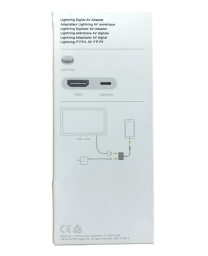 Apple Lightning to HDMI Digital AV Adapter
