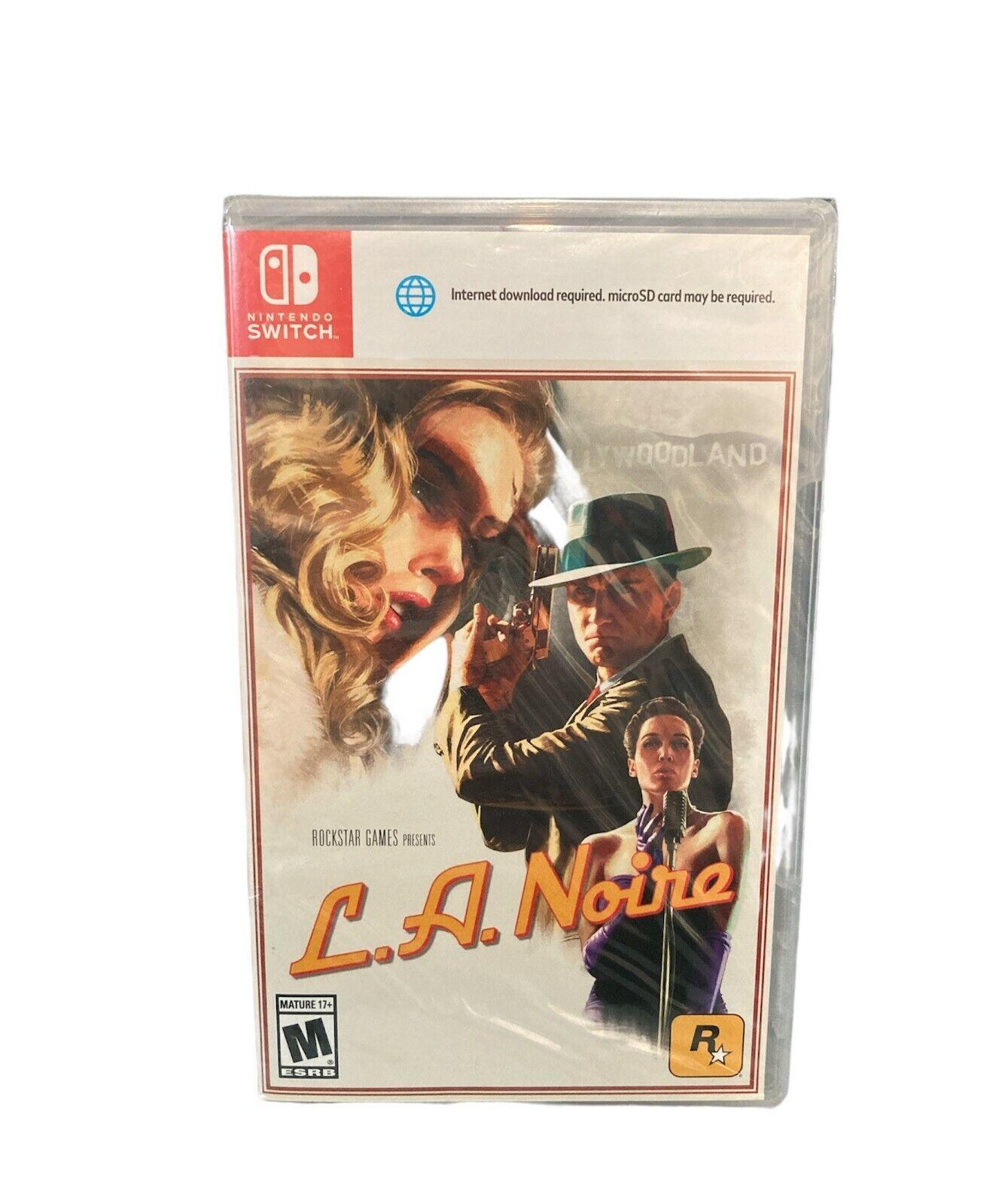 L.A. Noire by Rockstar Games (Nintendo Switch/NS, 2017)