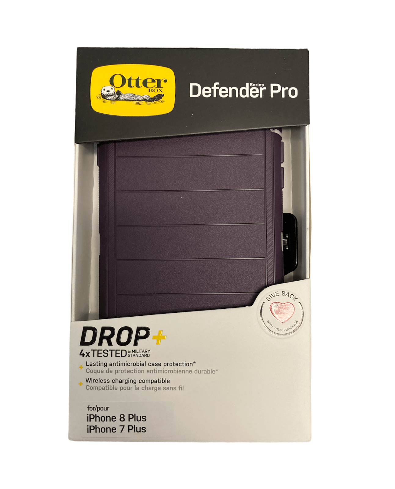 OtterBox 77-60585 Defender Pro Series Case iPhone 8 Plus/7 Plus - Purple Nebula