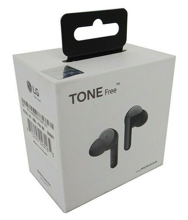 LG HBS-FN4 Tone Free Wireless Stereo Earbuds W/ Bluetooth W/ Meridian GA
