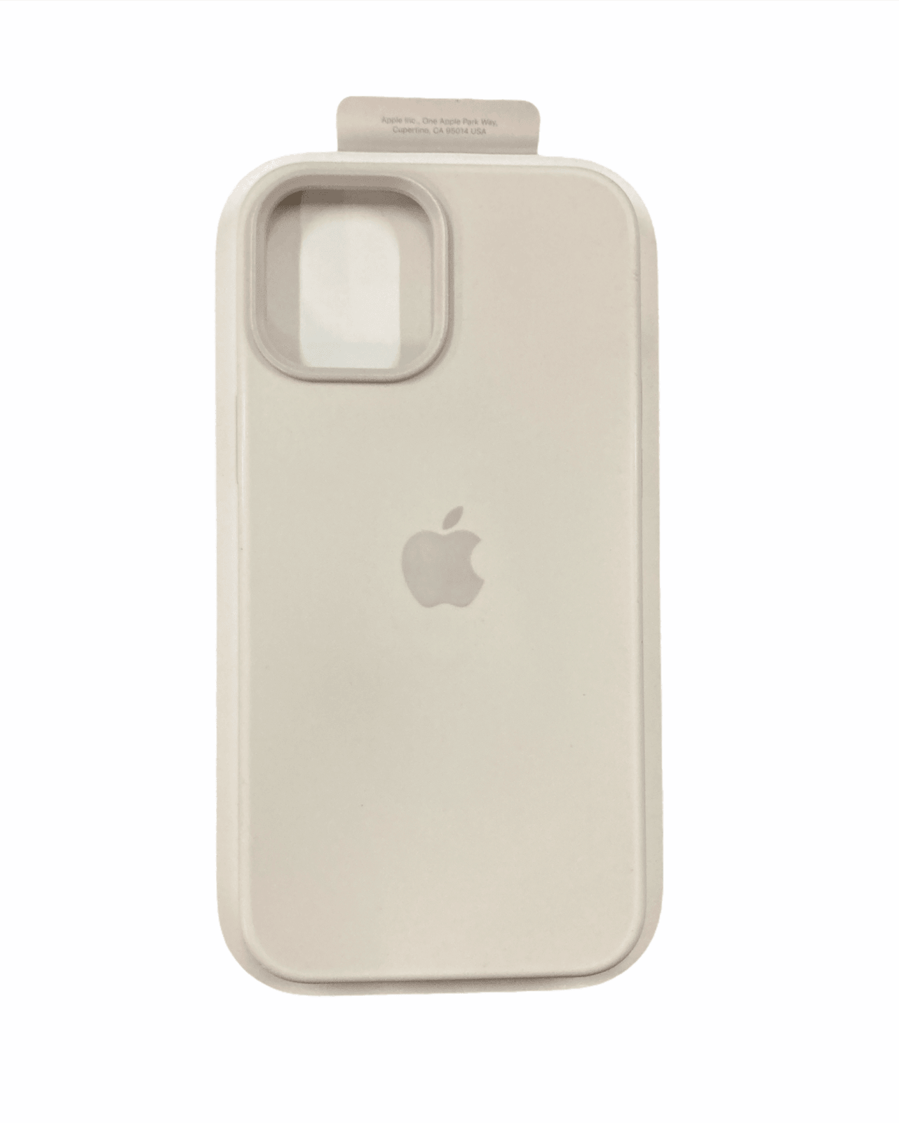 Apple MHLE3ZM/A iPhone 12 Pro Max Silicone Case With MagSafe, White GC - Raastadeals